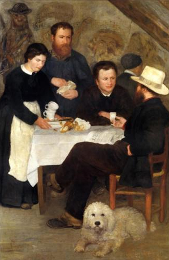 The Inn of Mother Anthony by Renoir